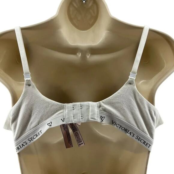 Victoria Secret The T-Shirt Lightly-Lined Wireless Bra White 36B - Picture 8 of 8